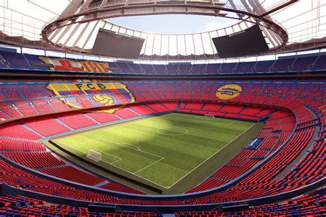 Camp Nou VIP szektor látványa