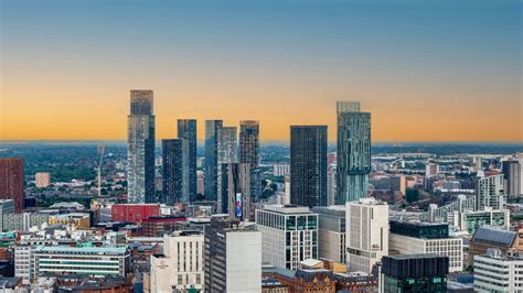 Greater Manchester lakóövezeteinek térképe (2011)