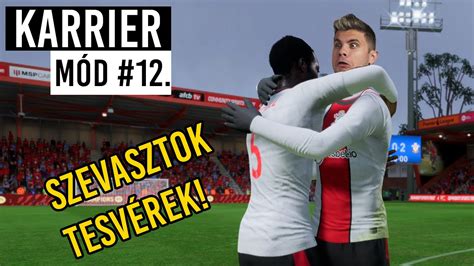 FIFA 12 karrier mód felület lassúságot jelző elemekkel