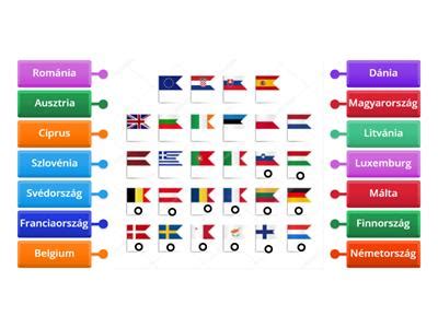 Nemzetközi futsal ligák logói és zászlók