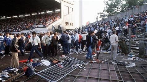 Heysel stadion a tragédia előtt