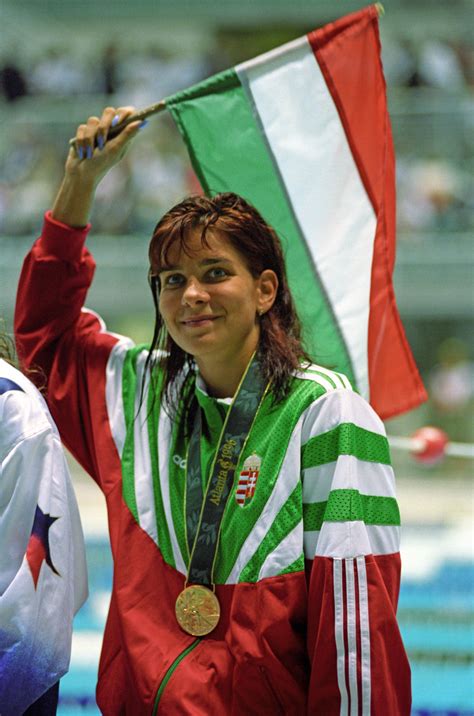 Egerszegi Krisztina a szöuli olimpián 1988-ban