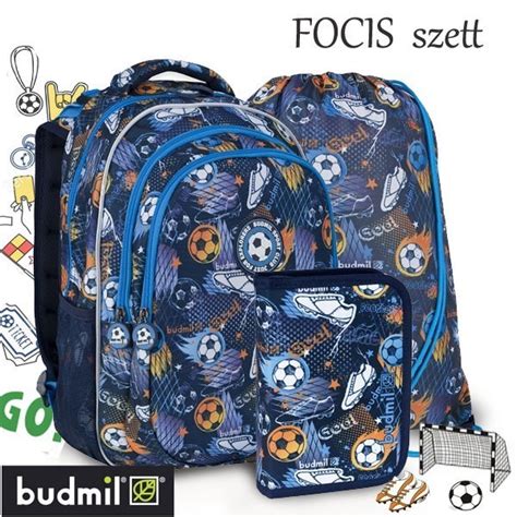 Focis iskolatáska kisfiúknak