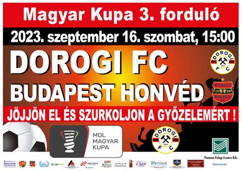 A Dorogi FC logója és a keret változásait bemutató grafika