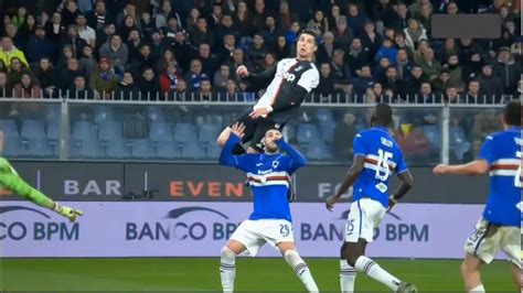 Cristiano Ronaldo fejesgólja a Sampdoria ellen