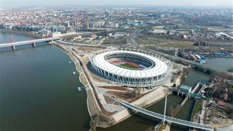 Stadion megközelítési térképe parkolóhelyekkel