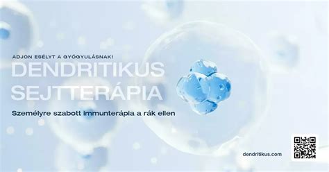 Dendritikus sejtterápia működése és céljai infografika