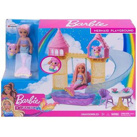 Barbie Dreamtopia Chelsea sellő kastély játékszett