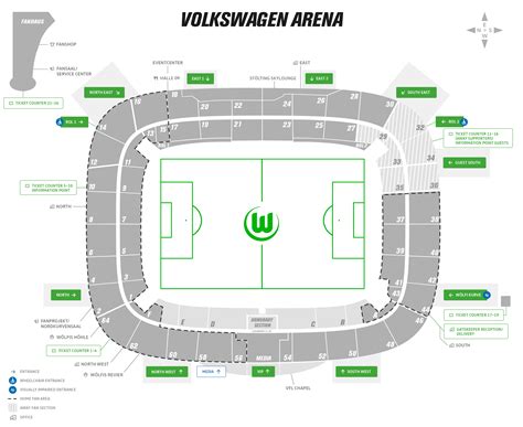 A Volkswagen Aréna, a VfL Wolfsburg otthona