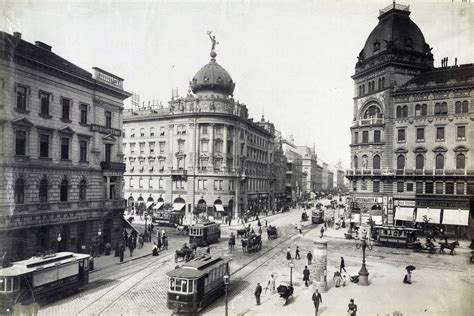 Régi budapesti utcakép a Mester utcából