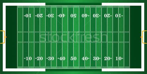 Amerikai futball pálya elrendezése