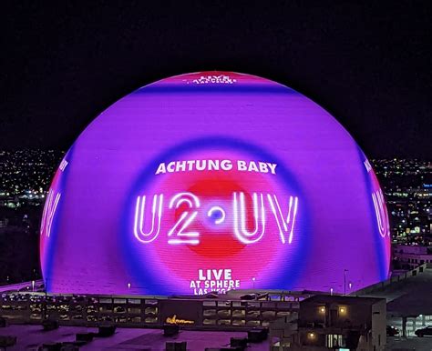 U2:UV Achtung Baby Live a Las Vegas-i Sphere-ben