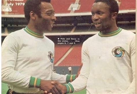 Pelé és Jomo Sono a New York Cosmos csapatában