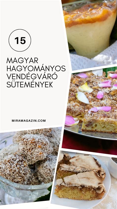 Ínycsiklandó magyar sütemények és fagylaltok