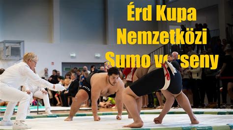 Nemzetközi sumo verseny az Érd Kupán