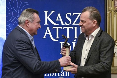 Pádár Szabolcs átveszi a Darók Attila díjat