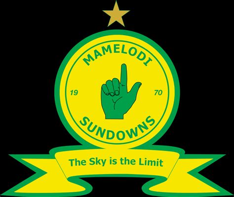Mamelodi Sundowns játékosai ünneplés közben egy meccs után