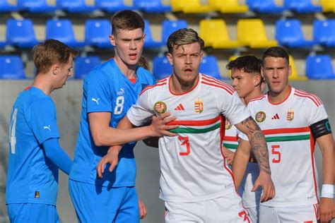 U20 válogatott futball mérkőzés grafika