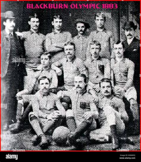 Fotó a Blackburn Olympic csapatáról