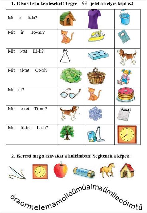 Játékos logopédiai feladatok a C hang automatizálásához