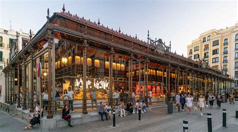 A Mercado de San Miguel épülete és kínálata