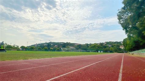 Czakó utcai Sportközpont látképe felülről
