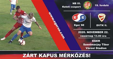 DVTK II labdarúgócsapat az NB III-as mérkőzésen