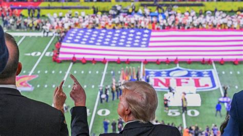 Super Bowl meccs pillanatképe stadionban