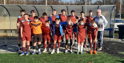 Mosonmagyaróvár U14 foci csapat ünneplés