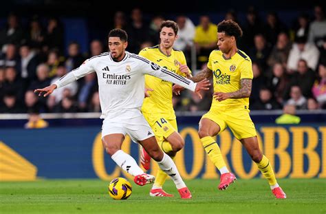 Real Madrid kezdőcsapat a Villarreal ellen