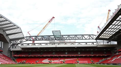 Az Anfield Stadion homlokzata