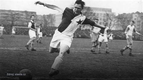 Josef Bican futballista portréja
