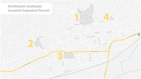 Székelyudvarhely városközpontjának térképe a védett övezetek jelölésével