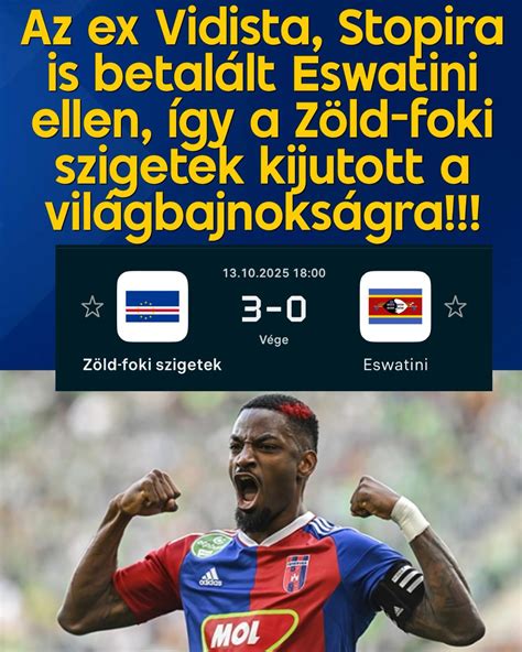 Stopira, a Zöld-foki Köztársaság magyar állampolgárságú labdarúgója