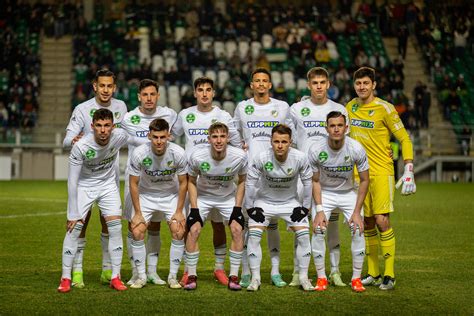 A győztes ETO FC Győr csapatának ünneplése