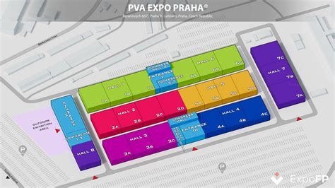 PVA Expo, Prága madártávlatból