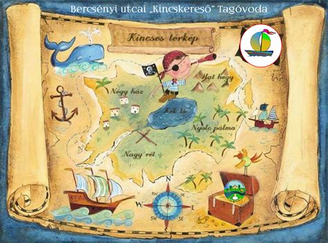 Kincskereső kalóz térkép osztási feladatokkal