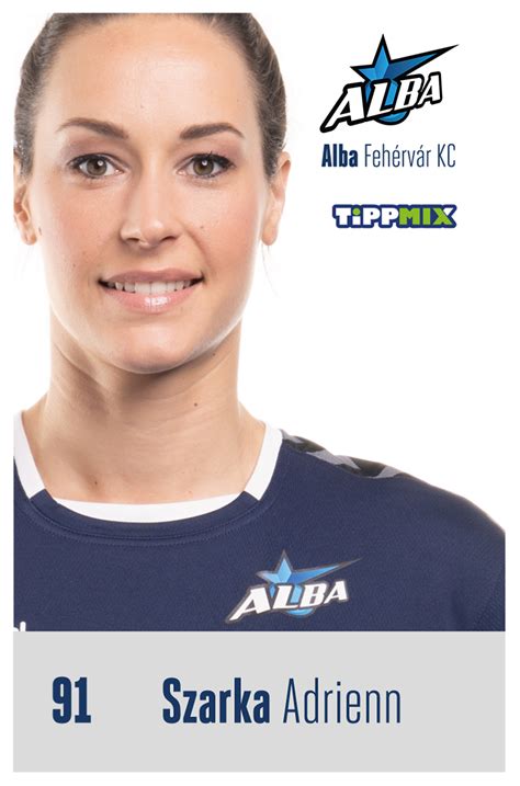 Szarka Adrienn az Alba KC mezében