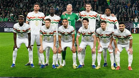 A Ferencváros ünnepli a győzelmet a Braga ellen