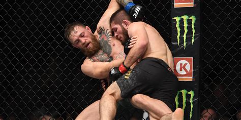 A Nurmagomedov-McGregor első mérkőzésének pillanatai