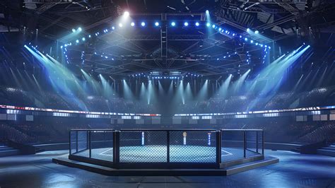 UFC logó és oktagon