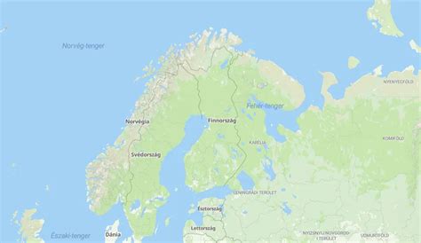 Finnország térképe kiemelt klubvárosokkal