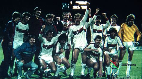 A Videoton UEFA-kupa csapata 1985-ben