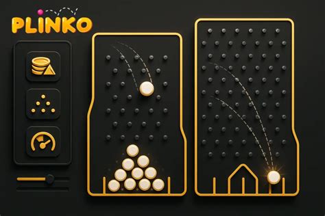 Plinko játék vizuális megjelenítése