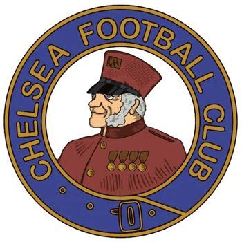 A Chelsea FC első logója, a 