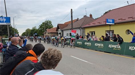 Kerékpárverseny befutó