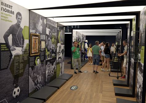 A Fradi Múzeum bejárata a Groupama Arénában