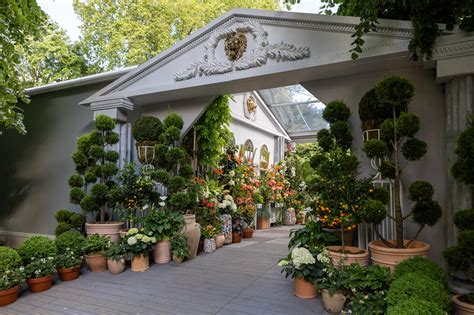 RHS Chelsea Virágkiállítás fő bejáratának képe