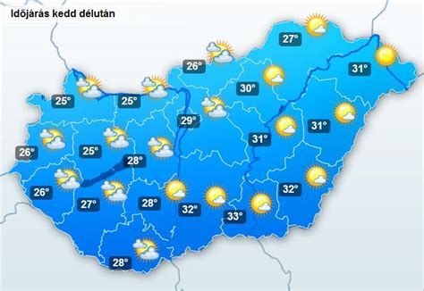 Időjárás radar térkép előrejelzésekkel