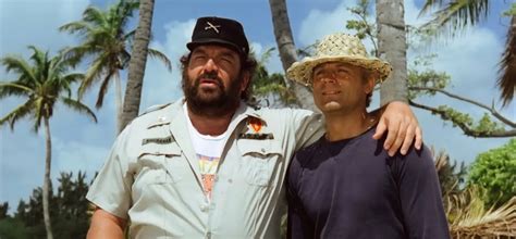 Bud Spencer gumicsizmában a Kincs, ami nincs forgatásán